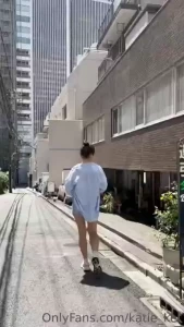 Walking the streets in tokyo