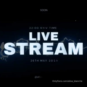 I look forward to seeing you on my stream it will start at 22 00 kiev