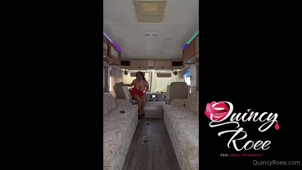 Gloryhole rv sloppy throat smash ep4 raw uncut my first time in the rv 