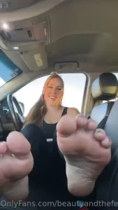 Just got done with the gym which foot boy wants a taste