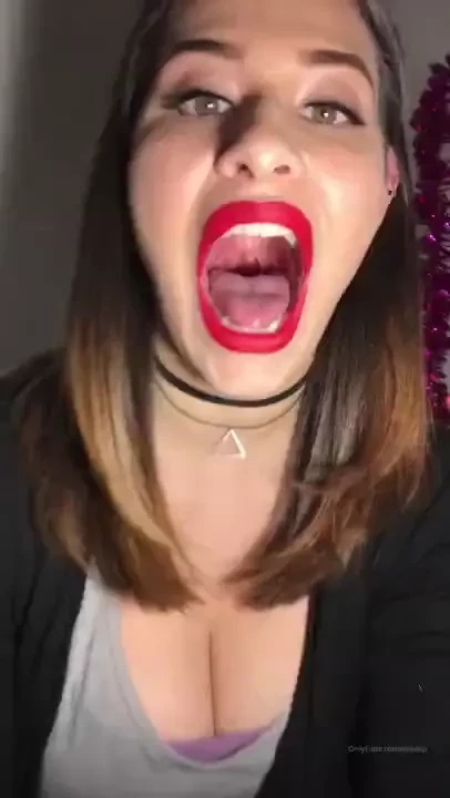 I ve got a pretty pink uvula in case you didn t know every mouth 