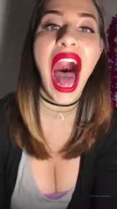 I ve got a pretty pink uvula in case you didn t know every mouth