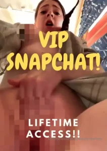 25 gets you lifetime unlimited access to my vip snapchat are you ready