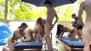 Did you watch our amazingly hot pool party orgy yet you can get an
