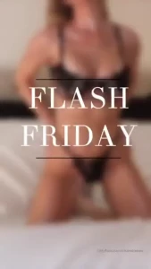 Check your dm to watch the full video of me taking it off flash friday