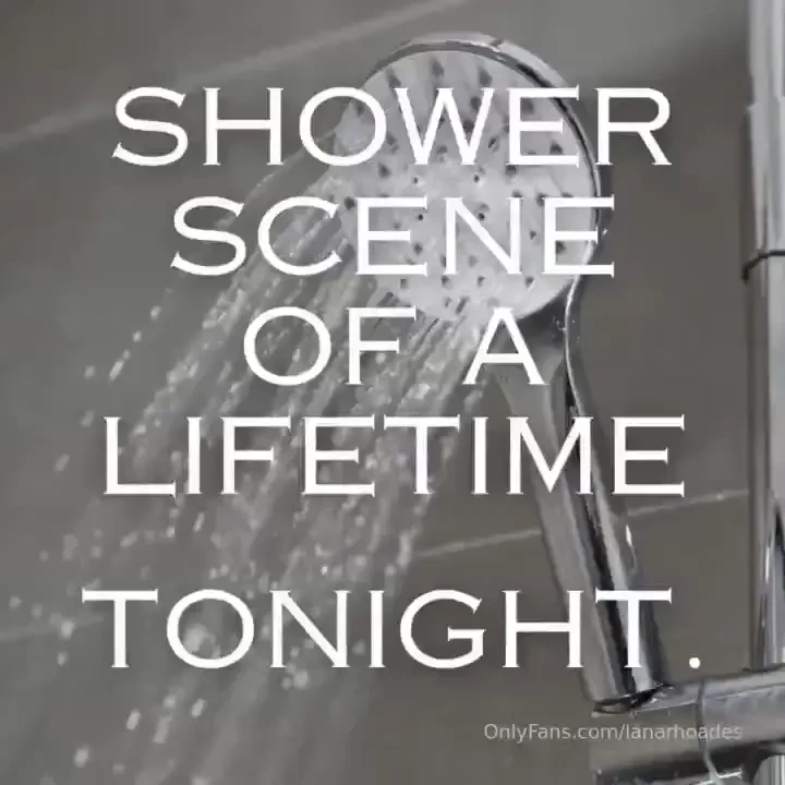 Debuting my xxx unseen shower scene of a lifetime in your dms now so 