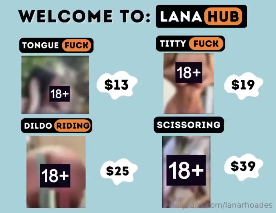 I hope you ve been saving your load for lanahub s sluttiest tapes g g 