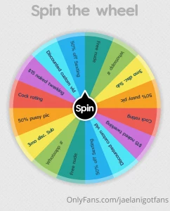 Spin the wheel it s time to play amp win tons of amazing prizes it