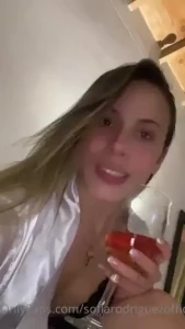 You know what rhymes with wine