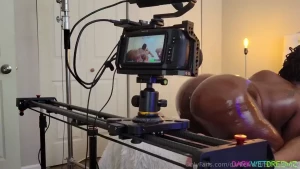The first video we tested the camera slider with