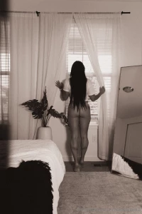 Close the curtains before my neighbors see anything