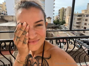 With one eye covered i m teasing your imagination luring you in just