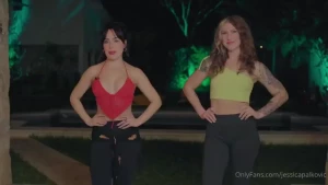 Get ready to heat up the dance floor with this spicy salsa dancing