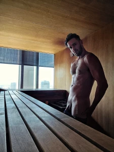 Sauna all to myself