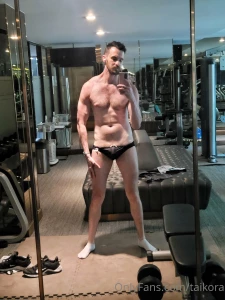 Working on this pair of taikora speedos someone requested i workout in