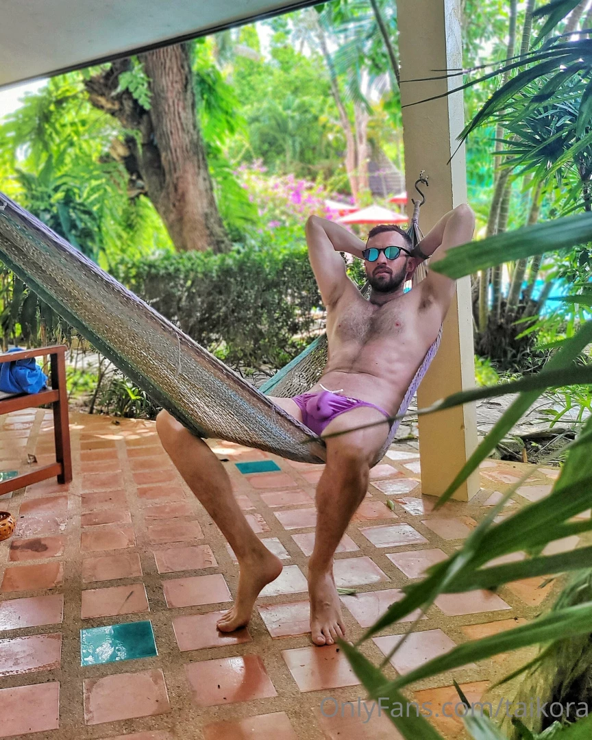 Too tall for the hammock 