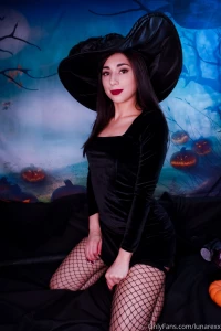 Some cute witch photos from one of the sets i posted on my patreon if part 1
