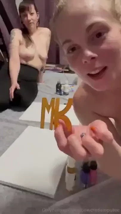 Titty art with my devotee assistant don t miss the boob massage that part 6 