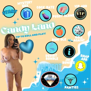 Candy land board game ready to play my brand new version of candyland