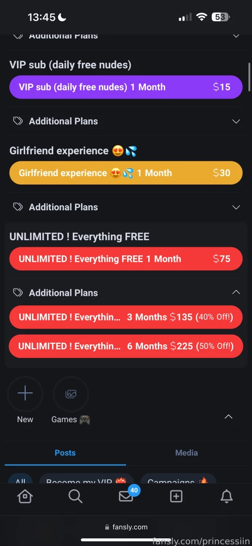 Do you already know my unlimited subscription tier it s only 135 for 3 