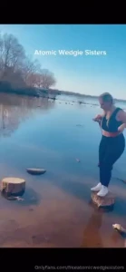 Wedgie sisters are adventurous by nature seizing the opportunity to part 1