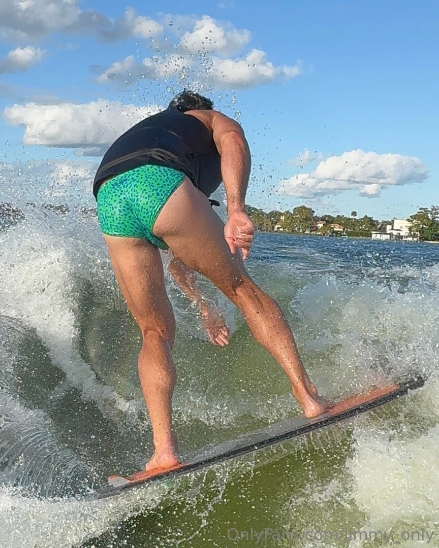 How s the butt looking and water was a little cold 