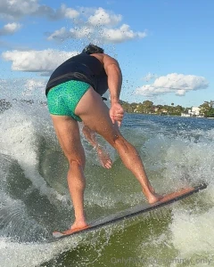 How s the butt looking and water was a little cold