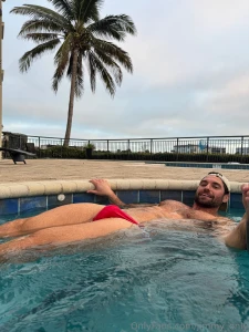 Pov it s saturday and we are chillen in the hot tub part 1