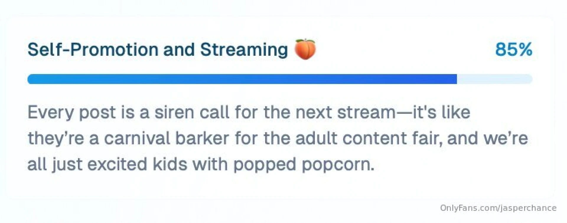 So i m on bluesky https bsky app profile timeforjasper bsky social and 