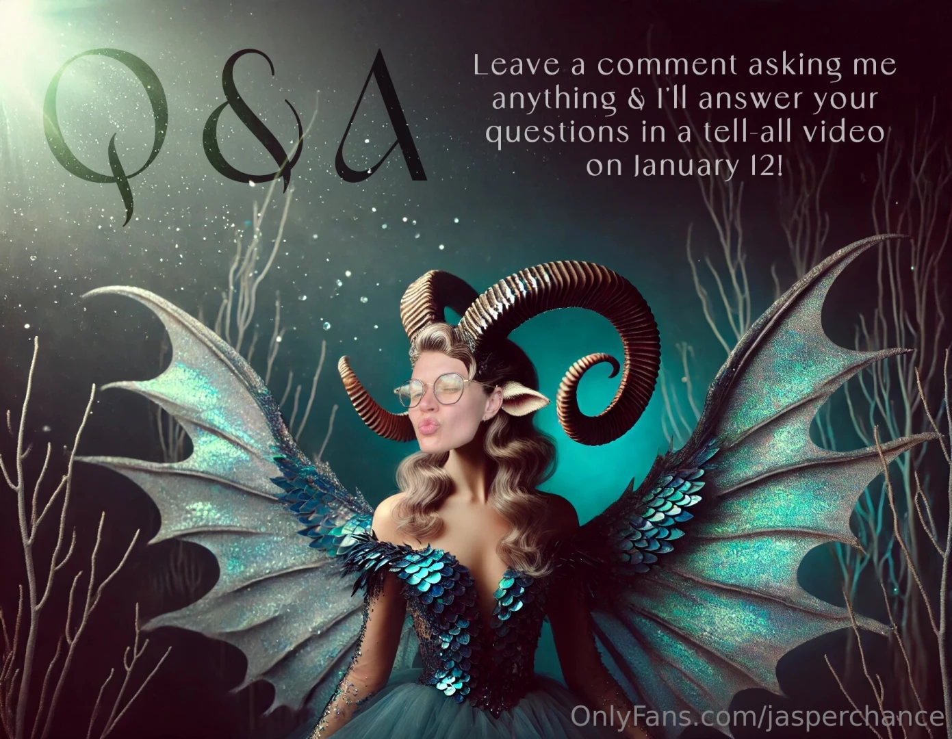 Q amp a time wouldn t it be fun to leave a comment asking me whatever 