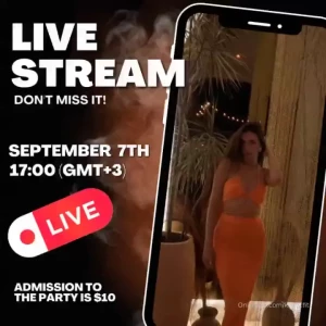 My dears stream is postponed to september 8th i need you what s the