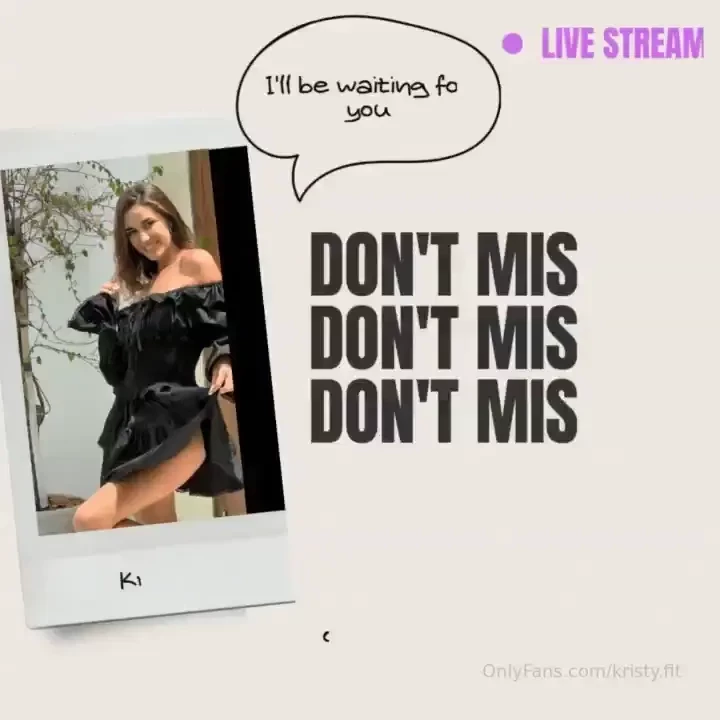 I m looking forward to seeing everyone on my live stream 