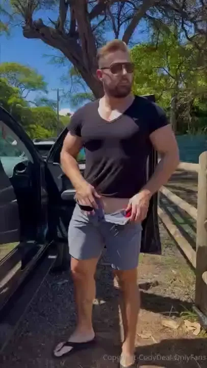 Watch me change into my speedo and maybe even bend over for you 