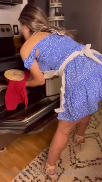Imagine coming home to this happy apple pie day baby 