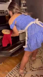 Imagine coming home to this happy apple pie day baby