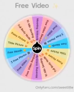 Spin the wheel how to play spin the wheel 1 tip 5 per amount of spins part 1