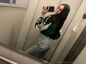 Love these jeans they accentuate my sweet ass really well