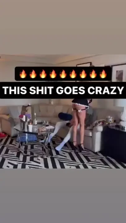 Holy shit new solo maid let me jerk off to her while she cleaned the 