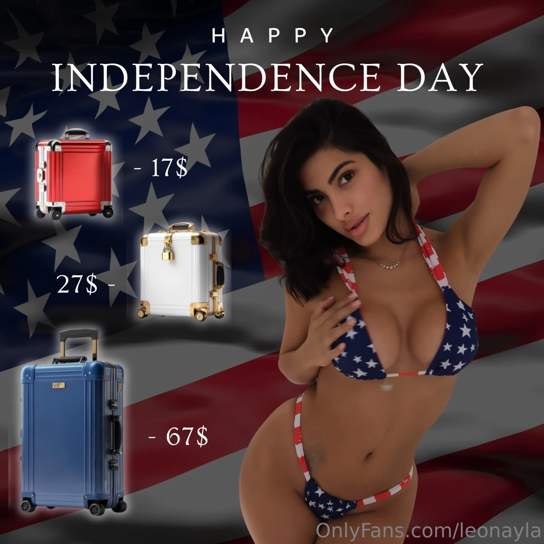 Red white amp win - celebrating freedom with leonayla are you ready 