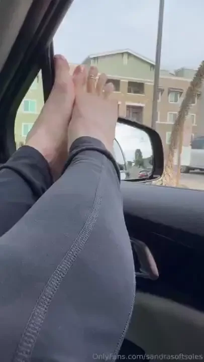 Showing people driving by my feet out the window what would you do if 