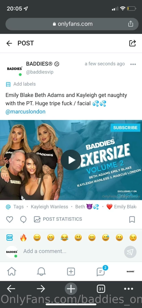 Just posted for free on baddiesvip https onlyfans com baddiesvip ad part 1 