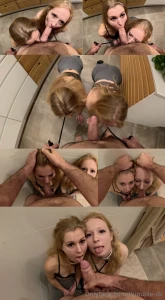 Watch this amazing new video of lily and lea sucking cock 10 minutes