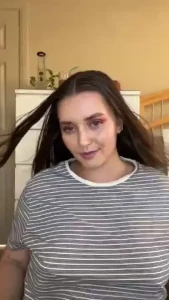 Hehe a cheesy lil hair blowing in the fan vid unlock to watch me do it