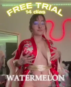 Hey baby here i leave you 14 days free on my friend watermelon_69