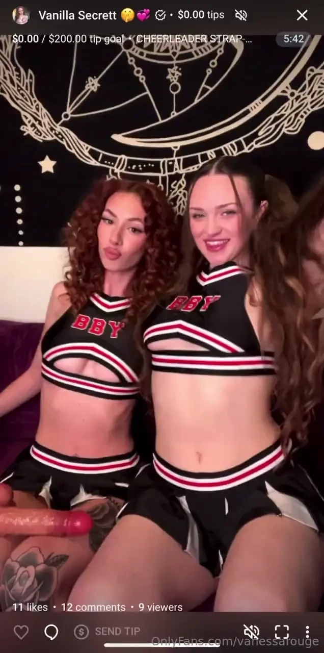 Your cheerleaders are back daddies join us and help us fuck eachother 
