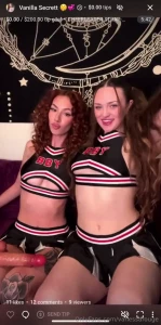 Your cheerleaders are back daddies join us and help us fuck eachother