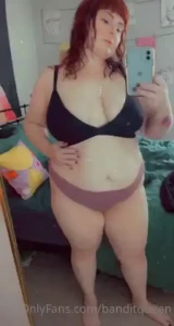 My tits love to burst out of this bra when i bend over part 3