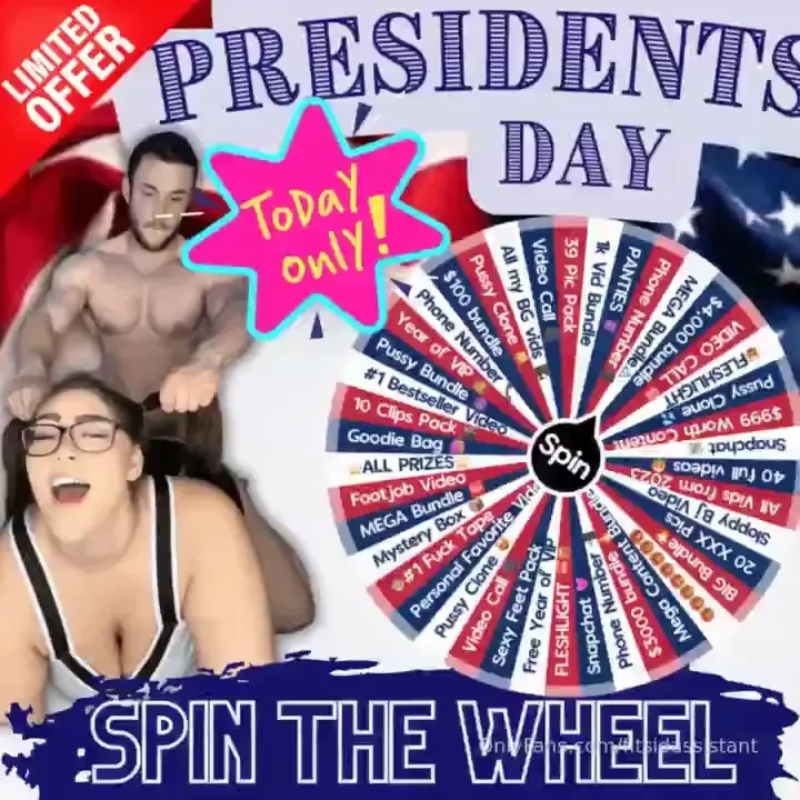 Usa tip to spin you will win every time this is an exclusive wheel 
