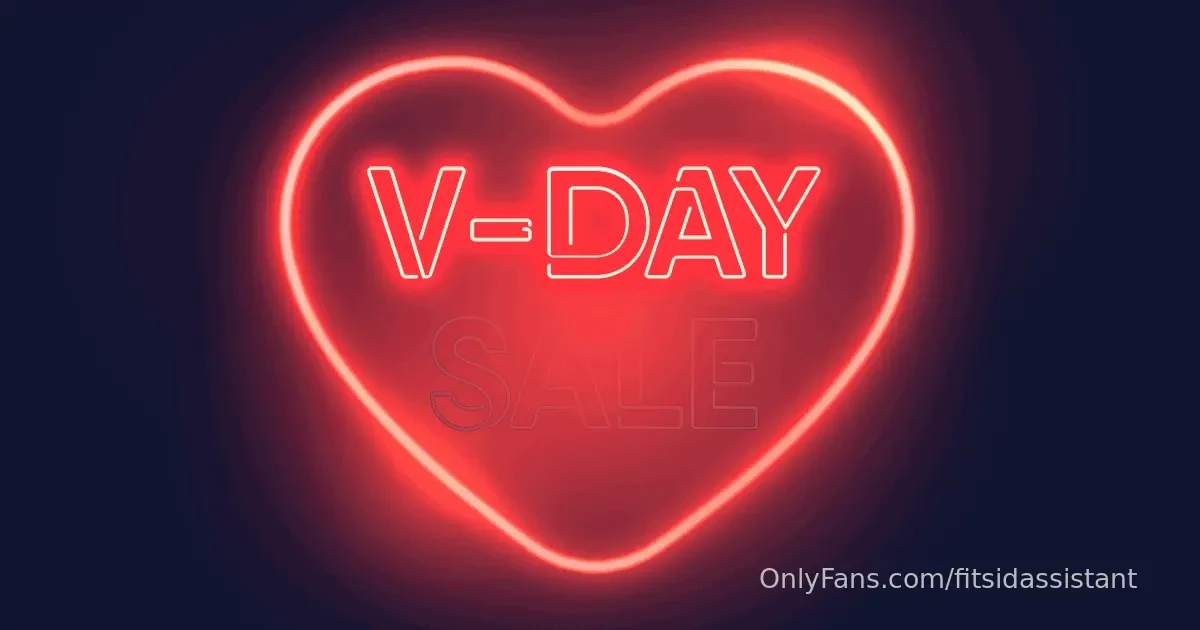 Vday is my fav holiday babe and as a special thank you for being so 