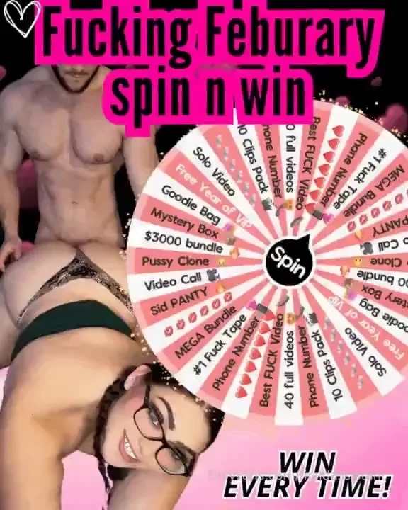 Tip to spin you will win every time this is an exclusive wheel 1 spin 